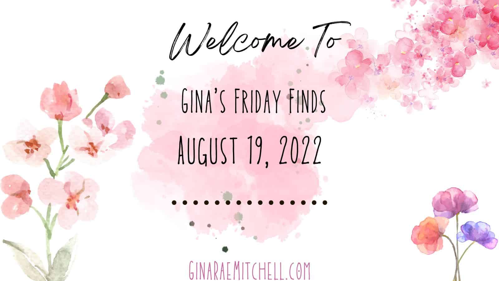 Friday Finds for 19 August 2022 | Indie Author Announcements, Books Recommendations, Delish Recipes, & a Macrame Kit