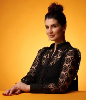 With Fire in Their Blood (Skeleton Keepers #1) by Kat Delacorte | Book Review 4 Kat Delacorte Author Photo