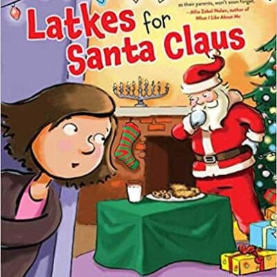 Latkes for Santa Claus by Janie Emaus | Children's Book Review | #BlendedFamilies #HolidayCelebrations