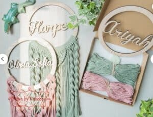 Macrame Wall Hanging - Personalized for 19 August 2022 Friday Finds