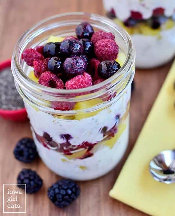 Make Ahead Fruit & Yogurt Parfaits