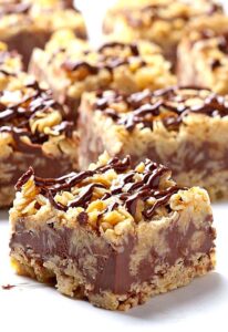 Easy No Bake Chocolate Oatmeal Bars from Maria's Kitchen