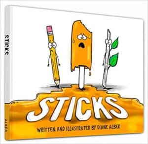 Sticks by Diane Alber book cover image