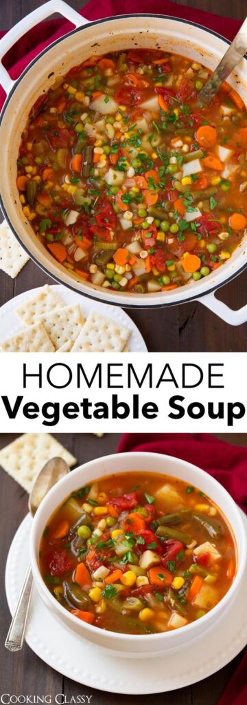 Homemade Vegetable Soup image