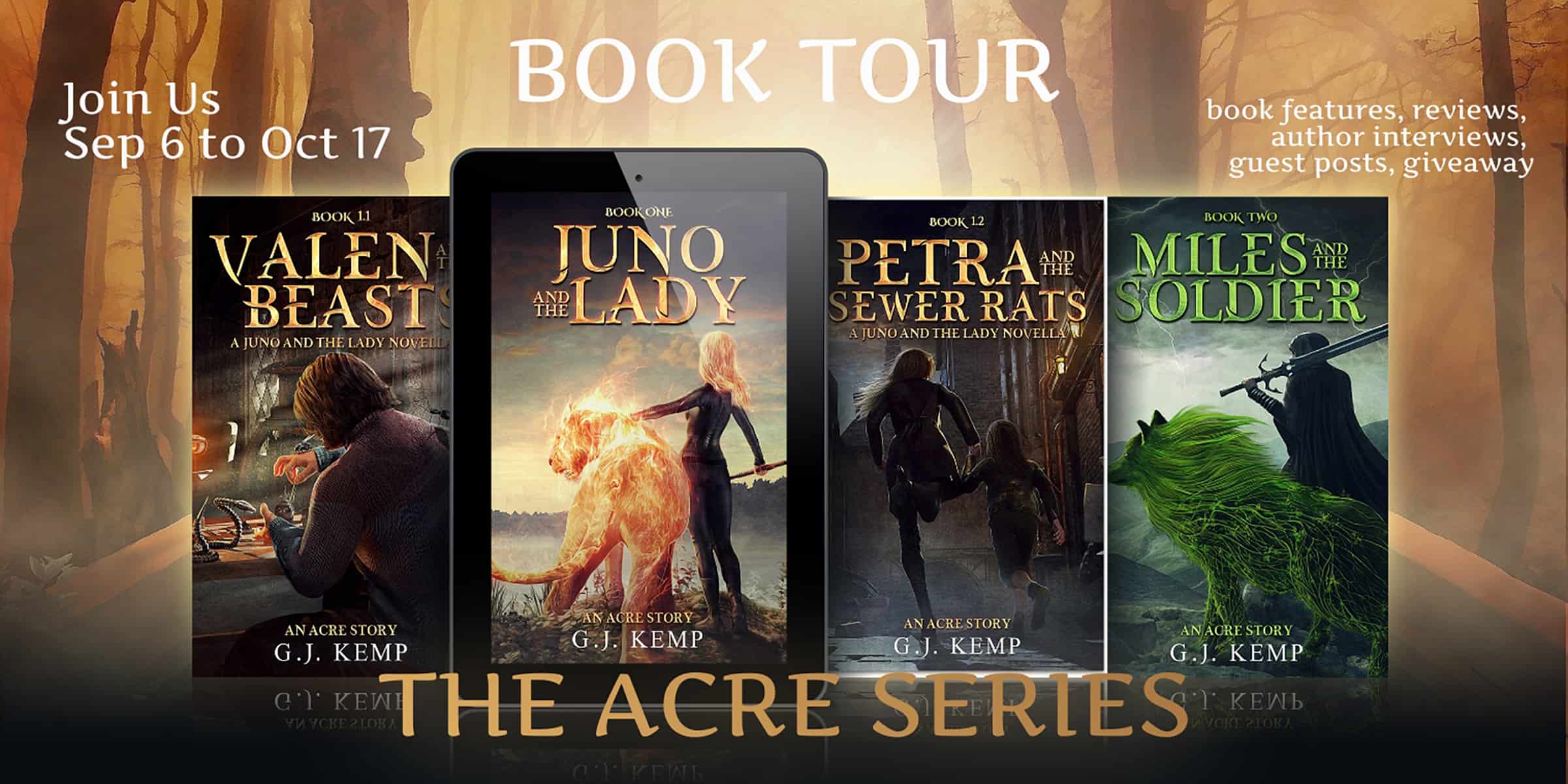 Petra and the Sewer Rats: A Juno and the Lady Novella (An Acre Story Book 1.2) by G.J. Kemp | Review and Giveaway