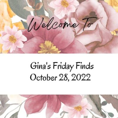 Friday Finds | October 28, 2022 | Author of the Week, Indie Author News, Delicious Recipes, Newly Released Books, a Blog Roundup, & a Scrap Craft