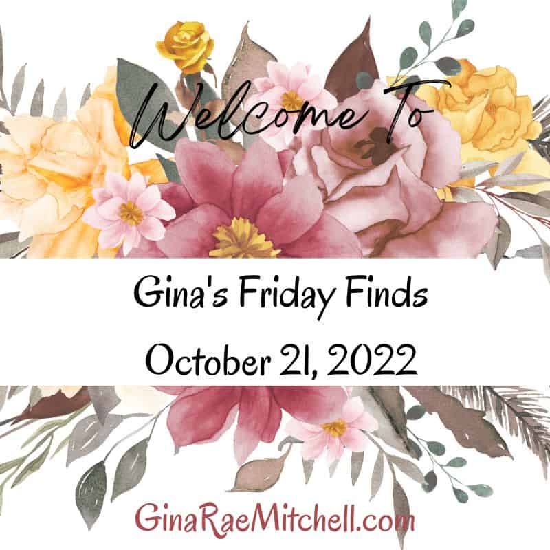 Friday Finds Dated Fall Flower square 10-21-22