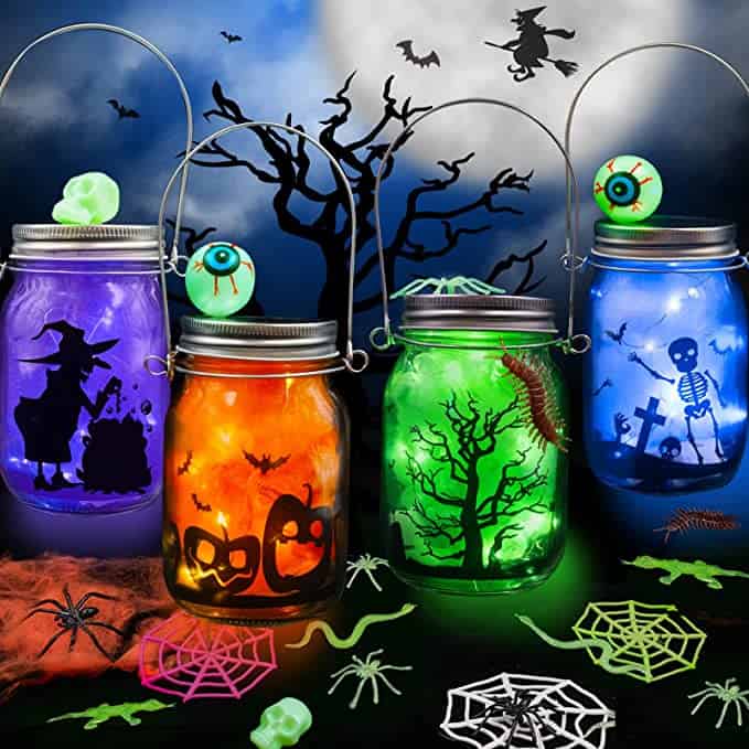 Halloween mason Jar craft kit image