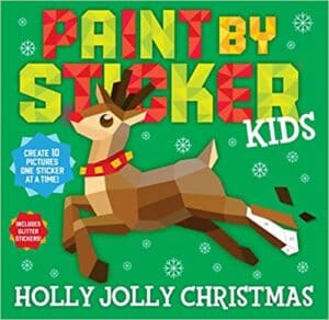 Paint by Sticker Christmas book cover image