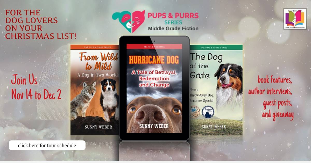 Pups and Purrs Series by Sunny Weber | 3-Book Set ~ Guest Post ~ Giveaway
