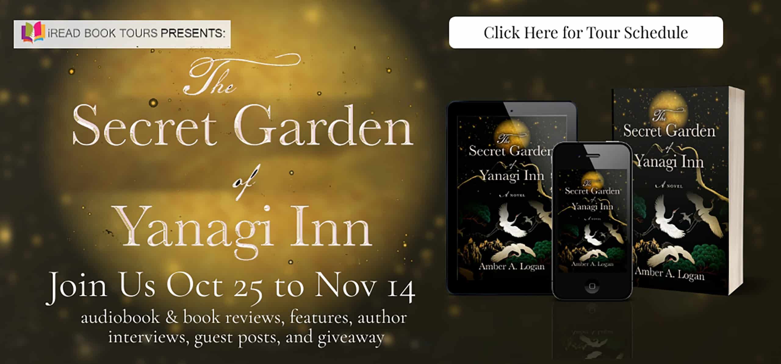 The Secret Garden of Yanagi Inn by Amber A. Logan | Spotlight ~ Giveaway (2 Winners)