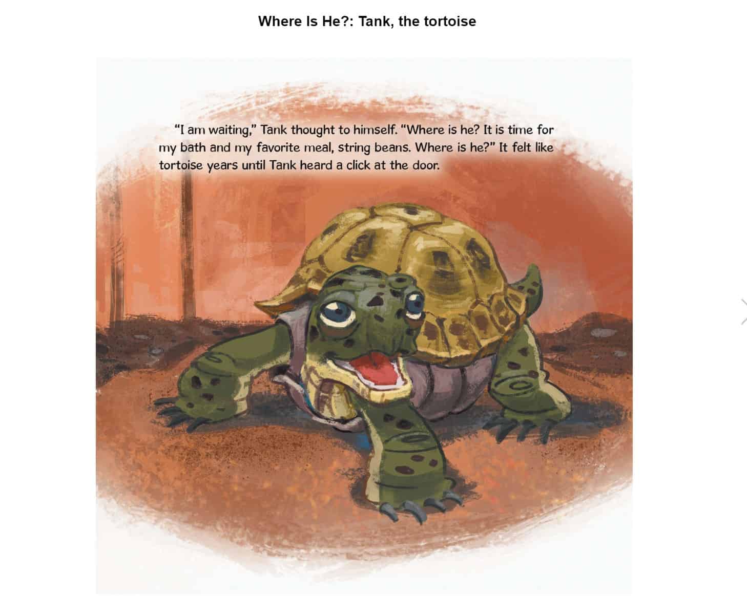 Where Is He? Tank The Tortoise By Parimalasri Docktor | Children's Book ...