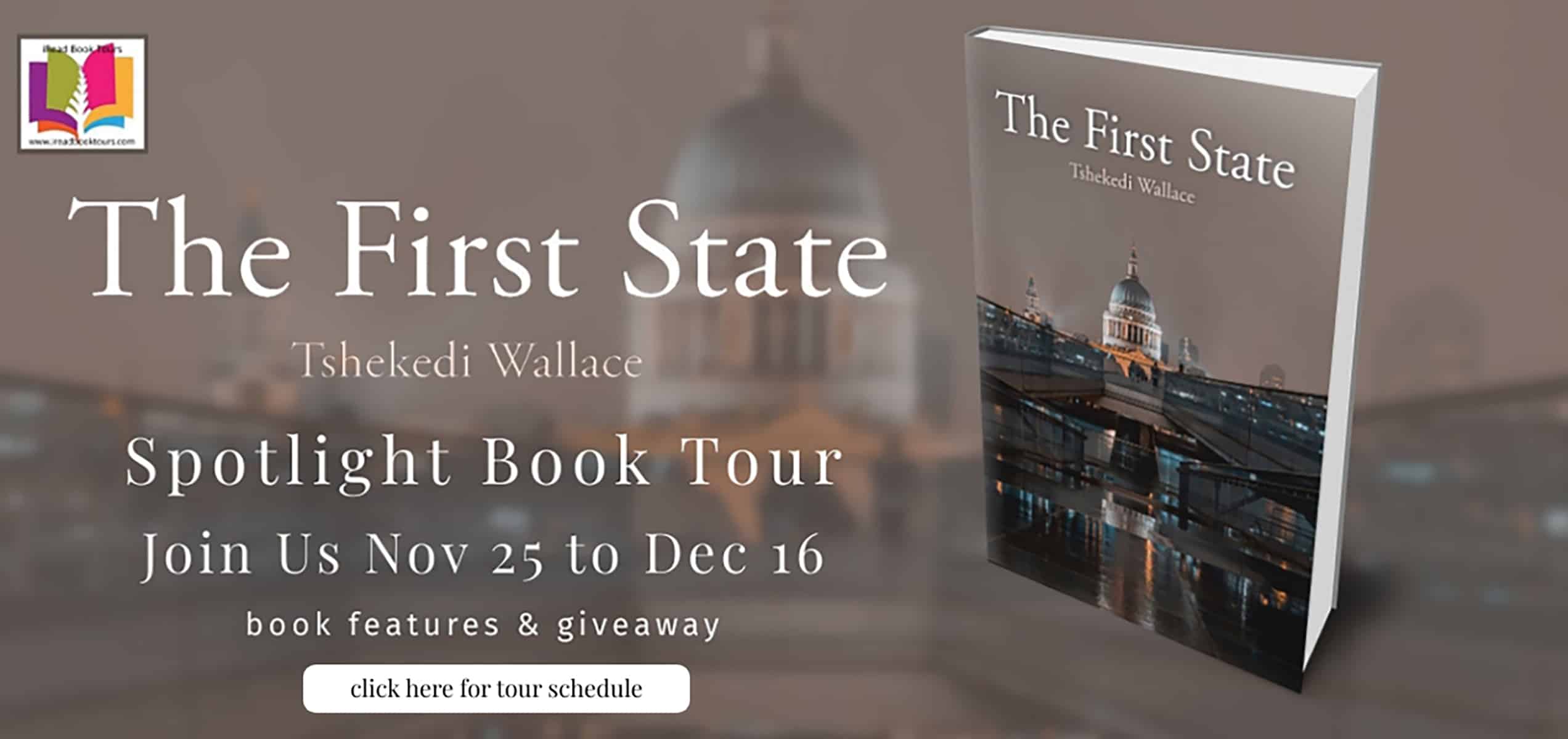 THE FIRST STATE  (The Judgment series Book 1) by Tshekedi Wallace | Spotlight ~ Giveaway ~ #Thriller