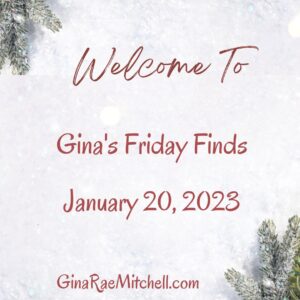 Dates Xmas them square image January 20th~2023 Friday Finds