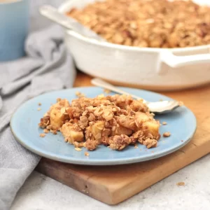 Pear-Apple-Crumble-feature from A Baking Journey