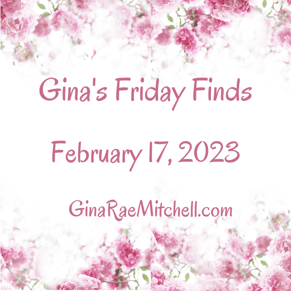 The 17 February 2023 Friday Finds are here with a new Author & Blogger of the Week, Chart-topper books, St. Patrick's Day Recipes & Crafts, and a Blog Roundup. 19 Friday Finds 17 February 23 square image