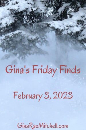 The 3 February 2023 Friday Finds are here with a Blogger & Author of the Week, Giveaway Winners, Author News, H