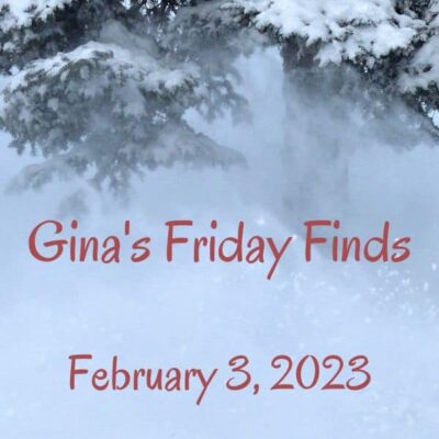 The 3 February 2023 Friday Finds are here with a Blogger & Author of the Week, Giveaway Winners, Author News, H