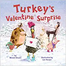 Turkey's Valentine Surpise by Wendi Silvano book cover