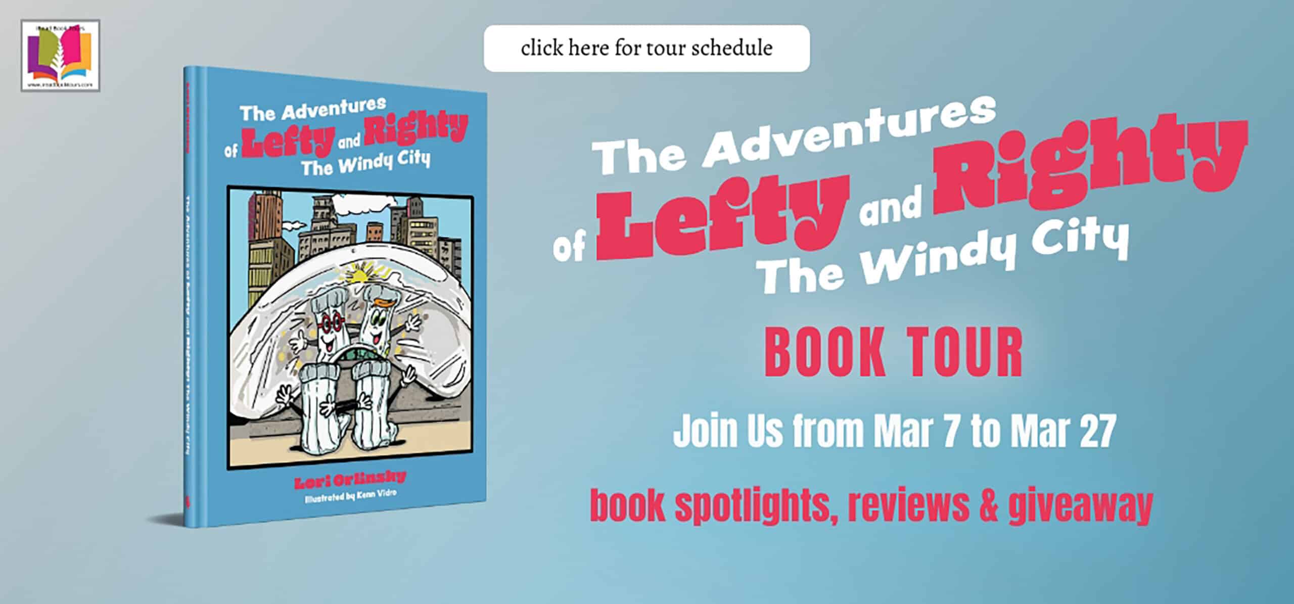 The Adventures of Lefty and Righty: The Windy City by Lori Orlinsky | Children's Book Review ~