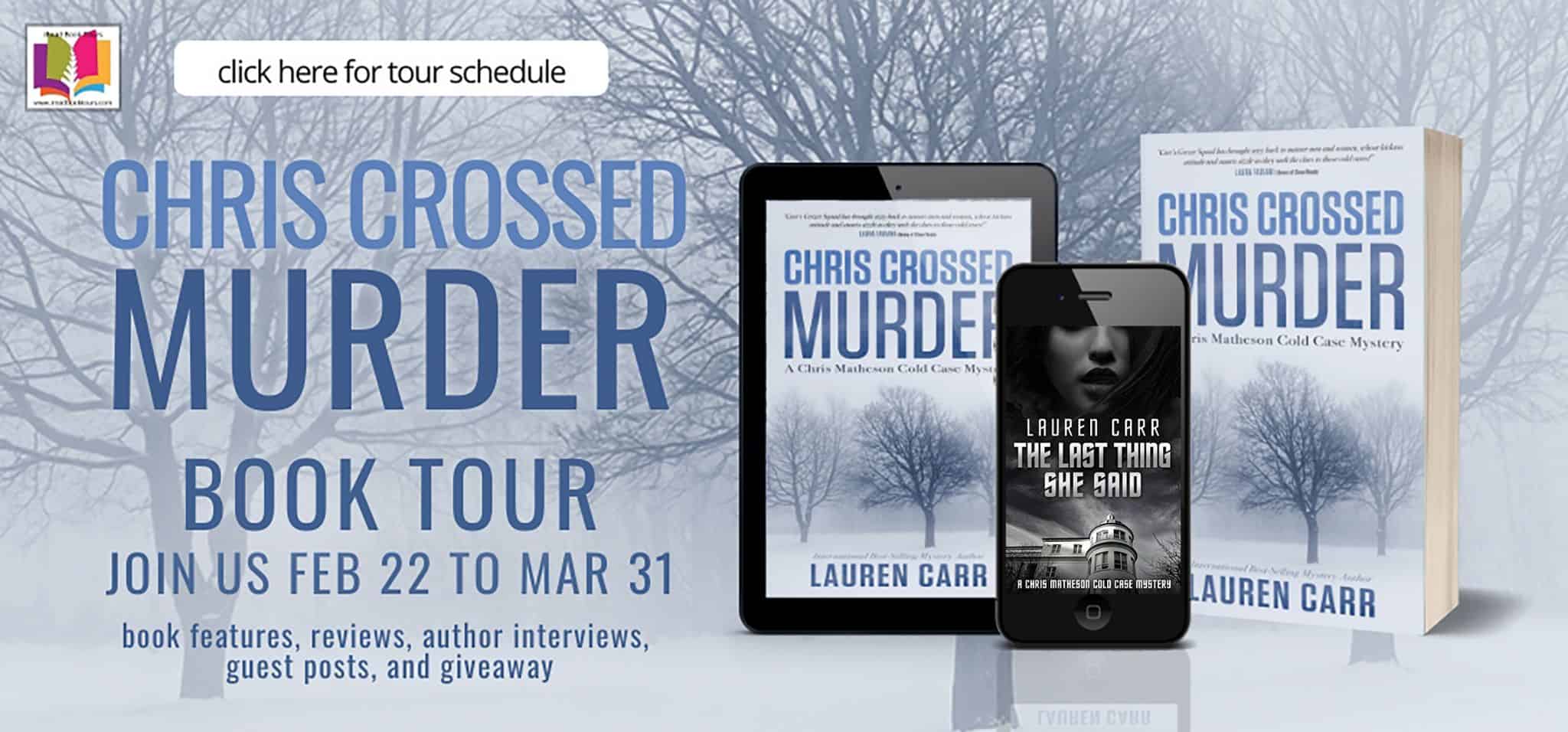The Last Thing She Said (A Chris Matheson Cold Case Mystery, #3) by Lauren Carr | Book Review ~ Giveaway 