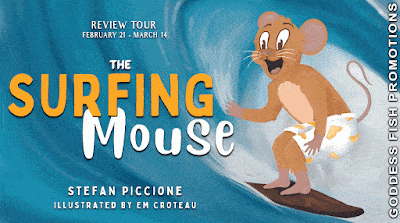 The Surfing Mouse by Stefan Piccione | Book Review ~ 5-Stars ~ Meet the Author 
