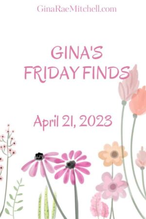 The 21 April 2023 Friday Finds are here with new books, authors, recipes, and crafts! Happy Spring!