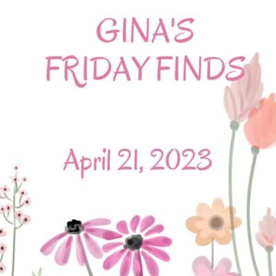 The 21 April 2023 Friday Finds are here with new books, authors, recipes, and crafts! Happy Spring!