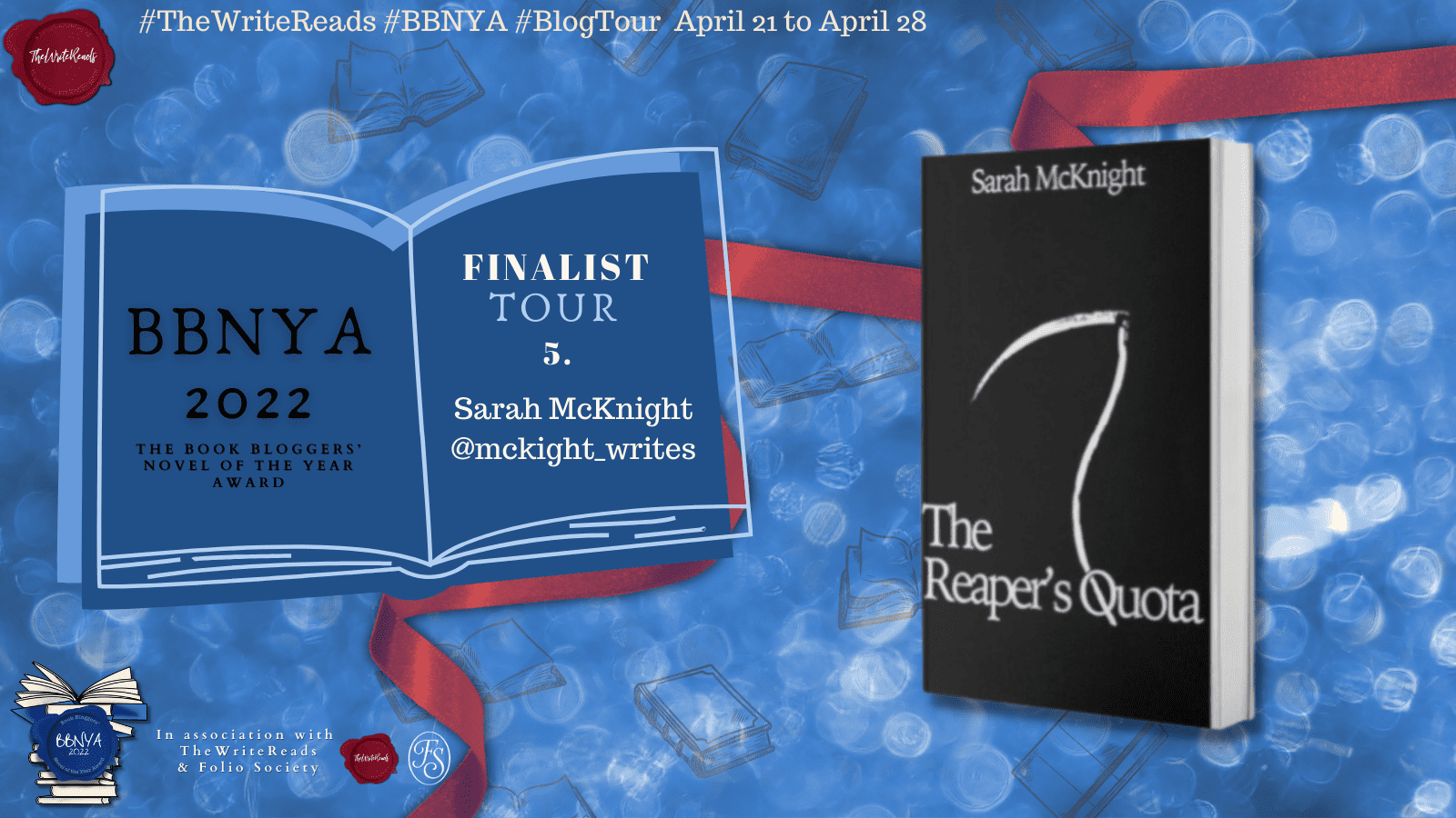 BBNYA Winner's Tour: #5 ~ The Reaper's Quota (The Reaper Chronicles #1) by Sarah McKnight | Book Review #Dark #Satire