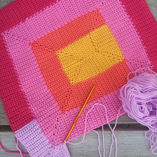 10 Stitch Blanket crochet