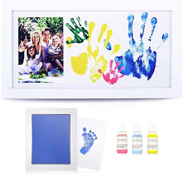 Family Photo with Handprints image