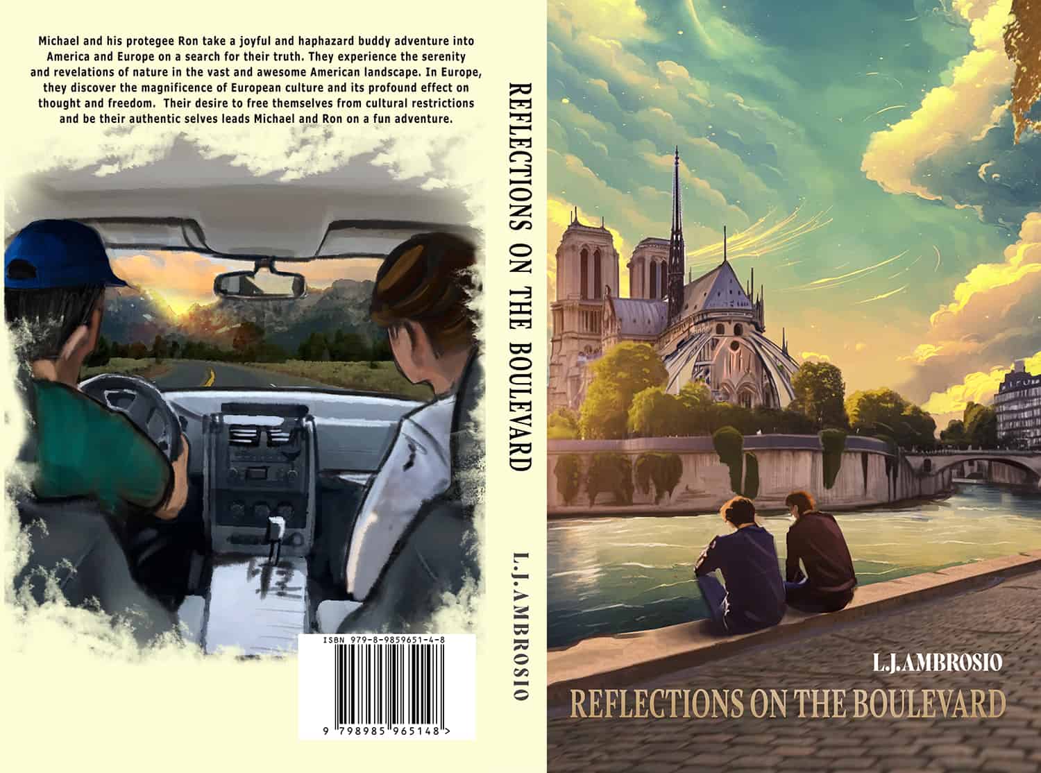 Cover Reveal: Reflections on the Boulevard by L.J. Ambrosio, a Buddy Adventure available June 7 from Film Valor 4 Flat_Reflections on the Boulevard