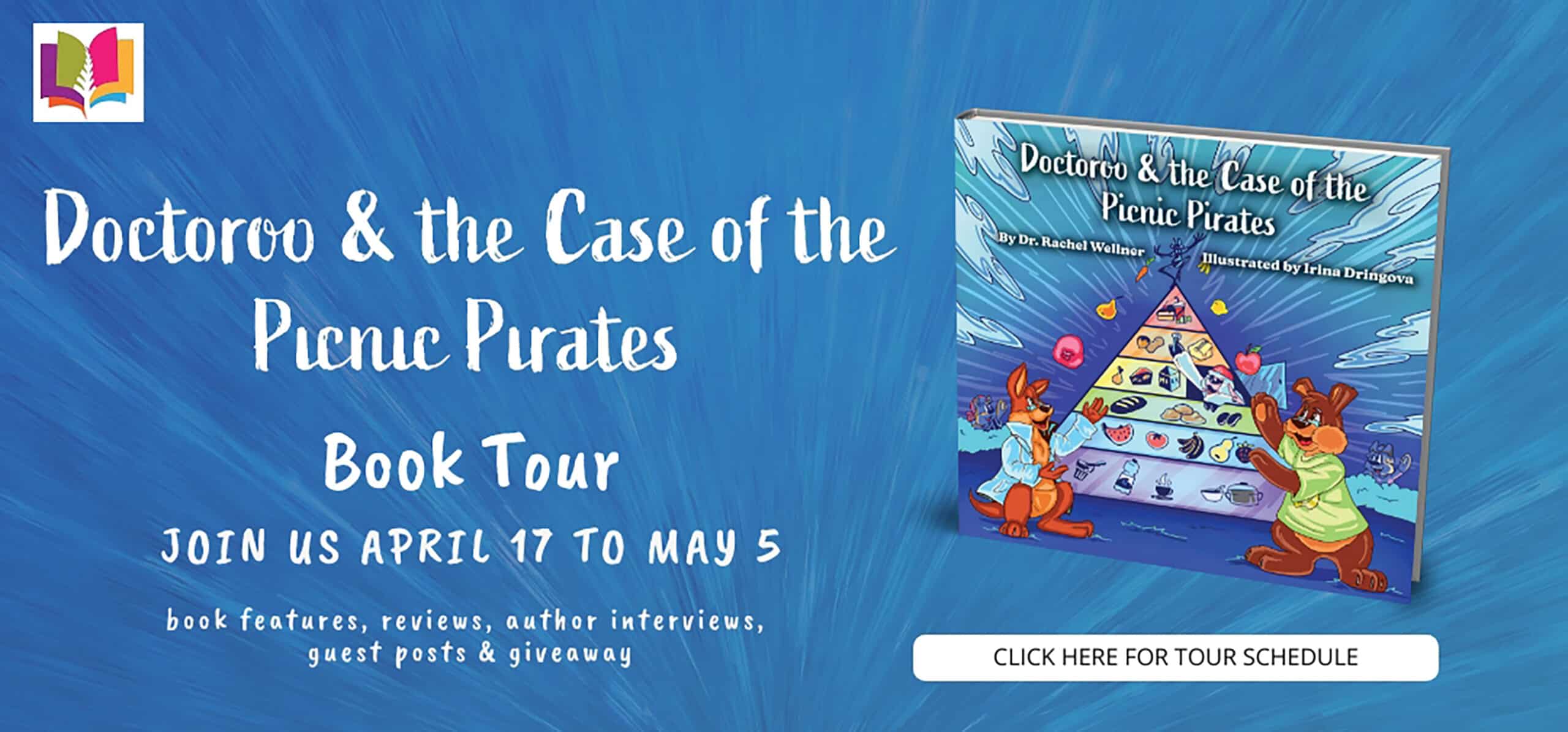 Doctoroo and the Case of the Picnic Pirates by Dr. Rachel Wellner | Children's Book Review ~ $50 Sephora Card ~Author Guest Post on Encouraging Picky Eaters