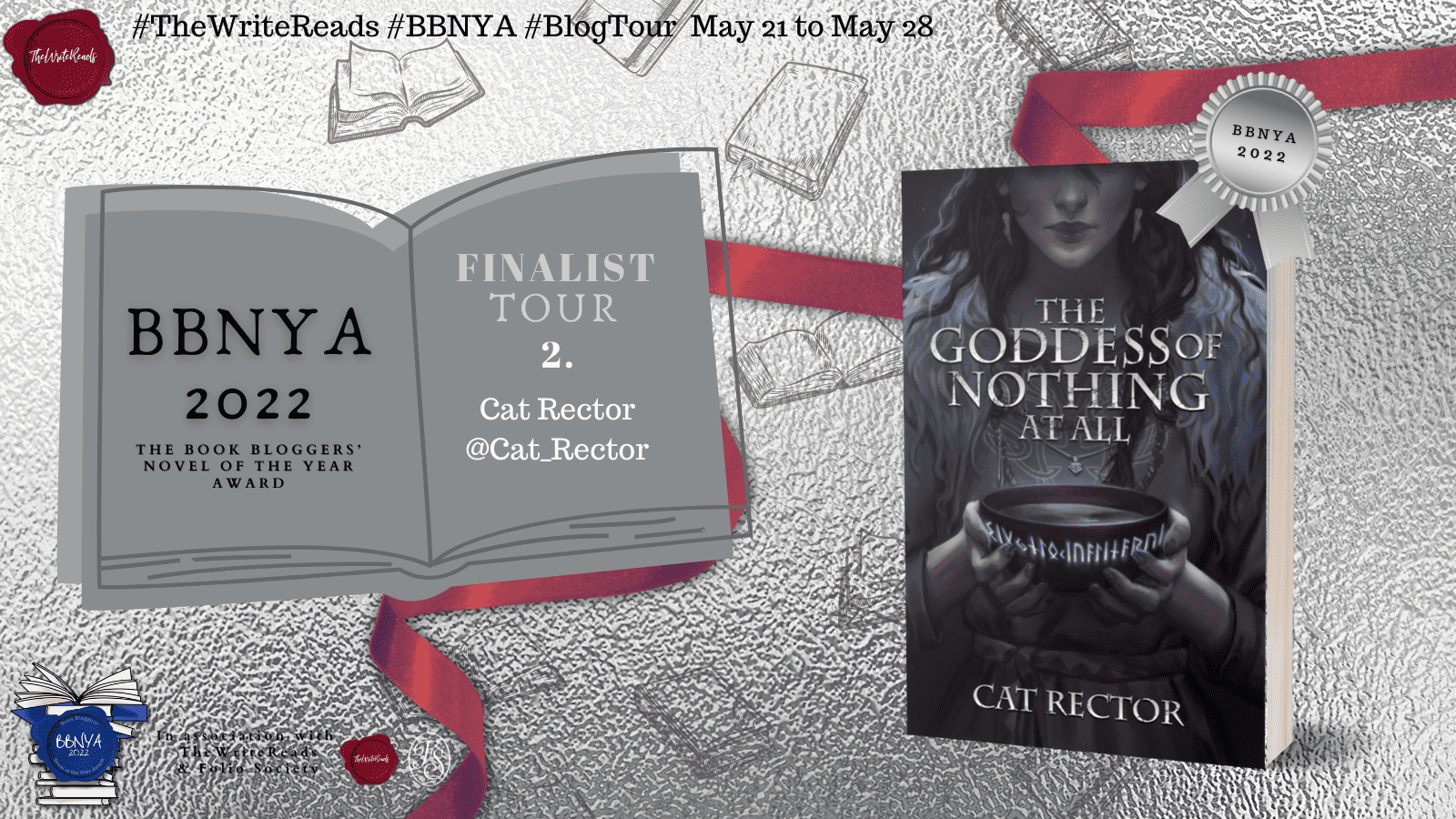2022 BBNYA Winner's Tour: #2 | The Goddess of Nothing at All (Unwritten Runes Duology Book 1) by Cat Rector