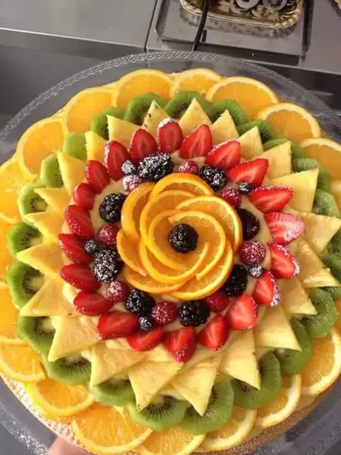 cold fruit platter