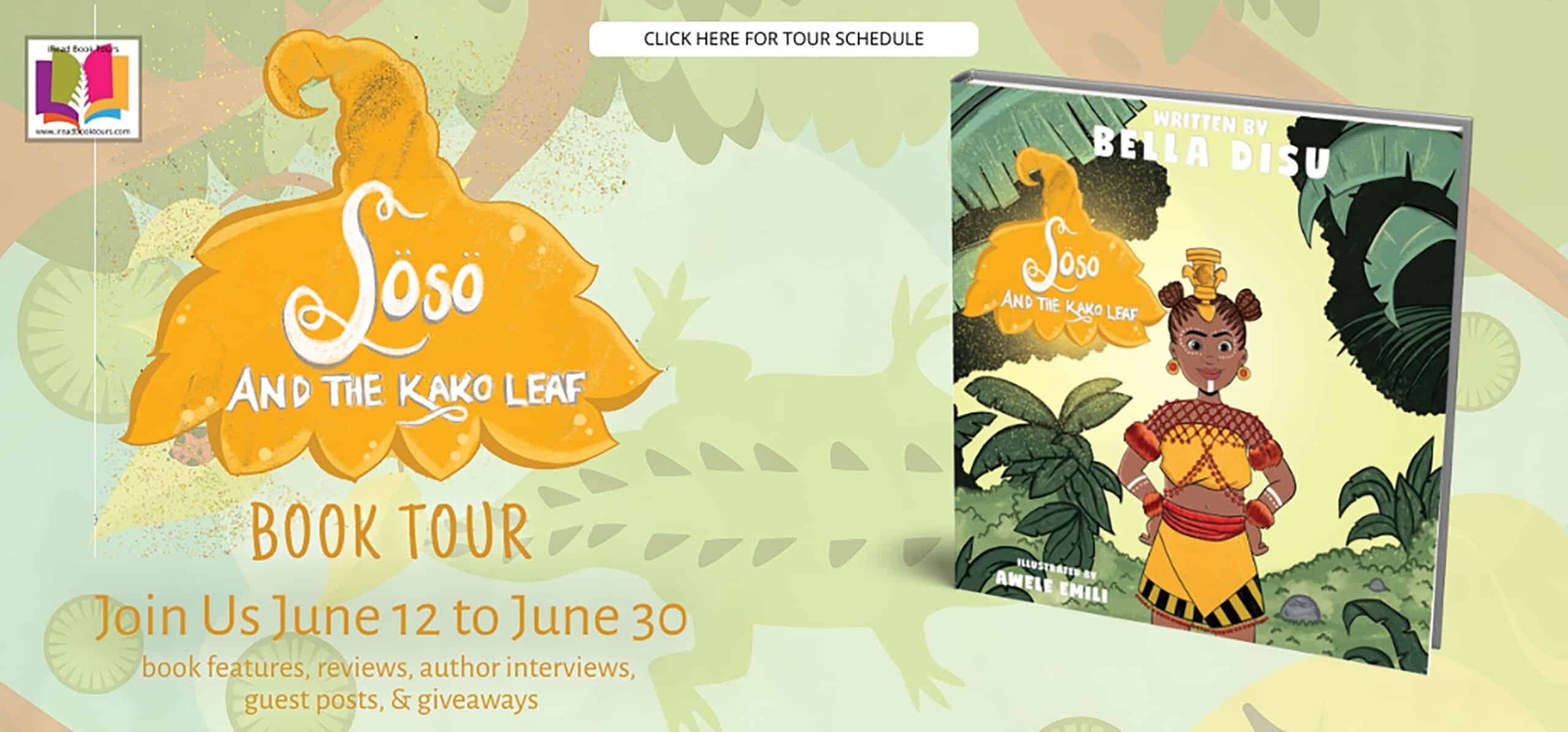 Soso and The Kako Leaf by Bella Disu | Children's Book Review | #Confidence #SelfEsteem | @iReadBookTours