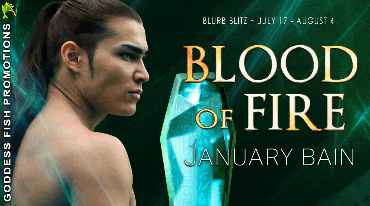 Blood of Fire (Sin City Kilts #3) by January Bain | Book Review ~ Excerpt ~ Giveaway | @goddessfish @januarybain #shifter #supernaturalromance