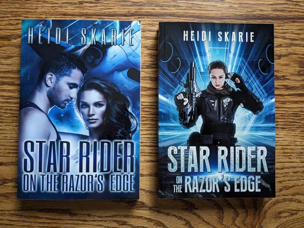 Star Rider Universe Star Rider on the Razor's Edge cover Comparison