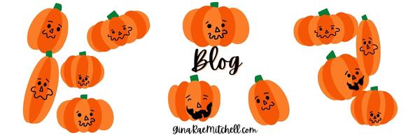 Gina's Friday Finds Halloween Blog (600 x 200 px)