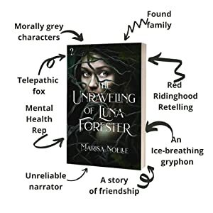 The Unraveling of Luna Forester book graphic