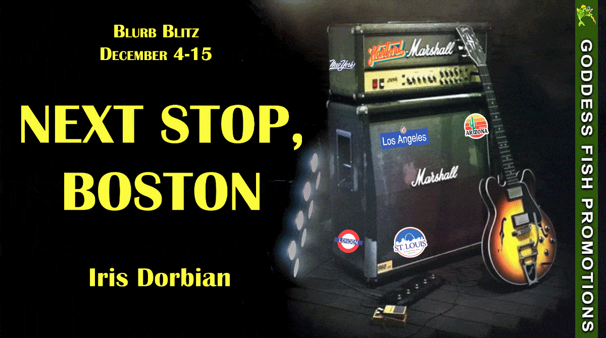 Next Stop, Boston by Iris Dorbian | Spotlight ~ Excerpt ~ $25 Gift Card Available | #ContemporaryFiction #RockStar #WomensFiction @GoddessFish @IrisDorbian