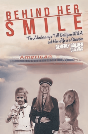 Behind Her Smile: The Adventures of a Tall Girl from WVA and Her Life as a Stewardess by Beverly Golden Cuevas | #BookReview #Memoir #Giveaway (1 Signed Copy)