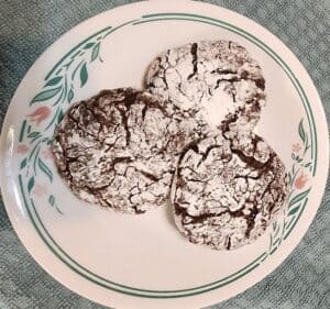 Chocolate Cool Whip Cookies sans egg January 26 Friday Finds