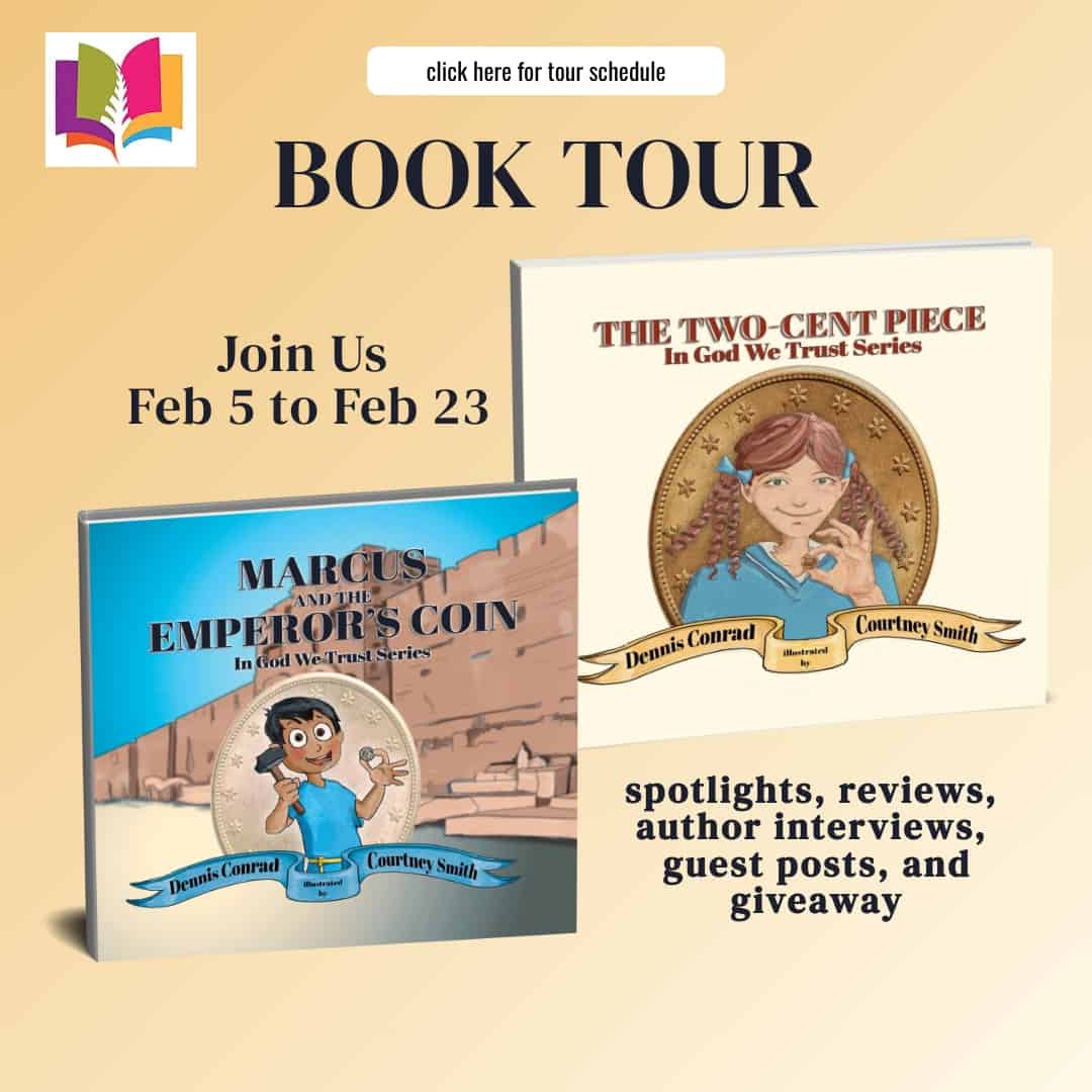 Marcus and the Emperor's Coin (In God We Trust Series #2) by Dennis Conrad | #BookReview #ChilrensPictureBook #Christian @iReadBookTours @DennisConradAuthor | $100 Gift Card Available