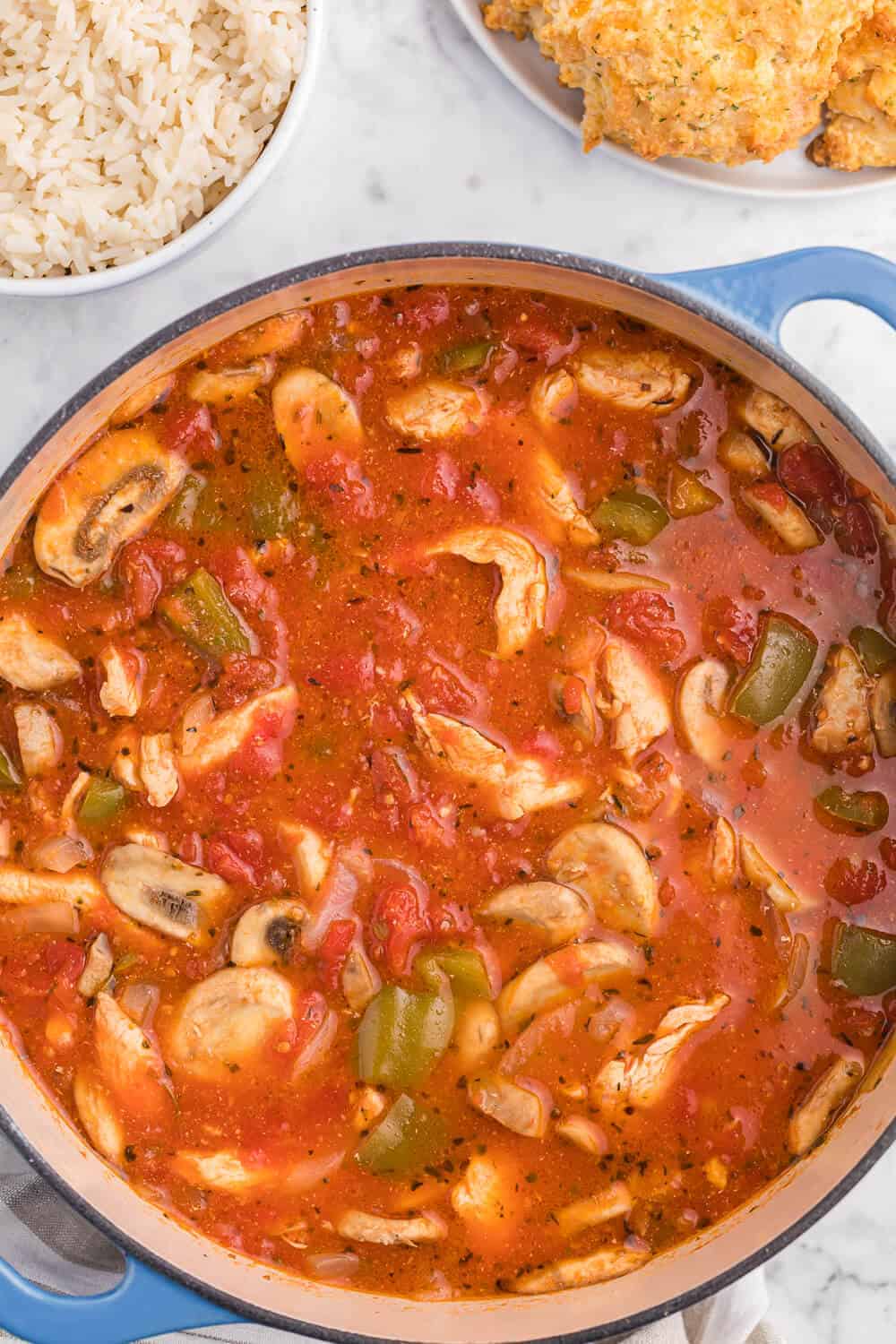 One-Pot-Chicken-Cacciatore from Simply Stacie