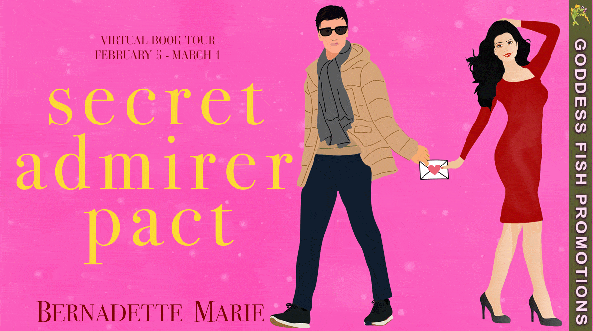 Book Review | Secret Admirer Pact by Bernadette Marie | $25 Gift Card ~ #Romance @GoddessFish @authorbernadettemarie