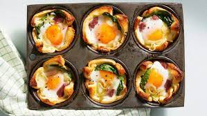 Corned Beef Egg Cups from Martha Stewart image