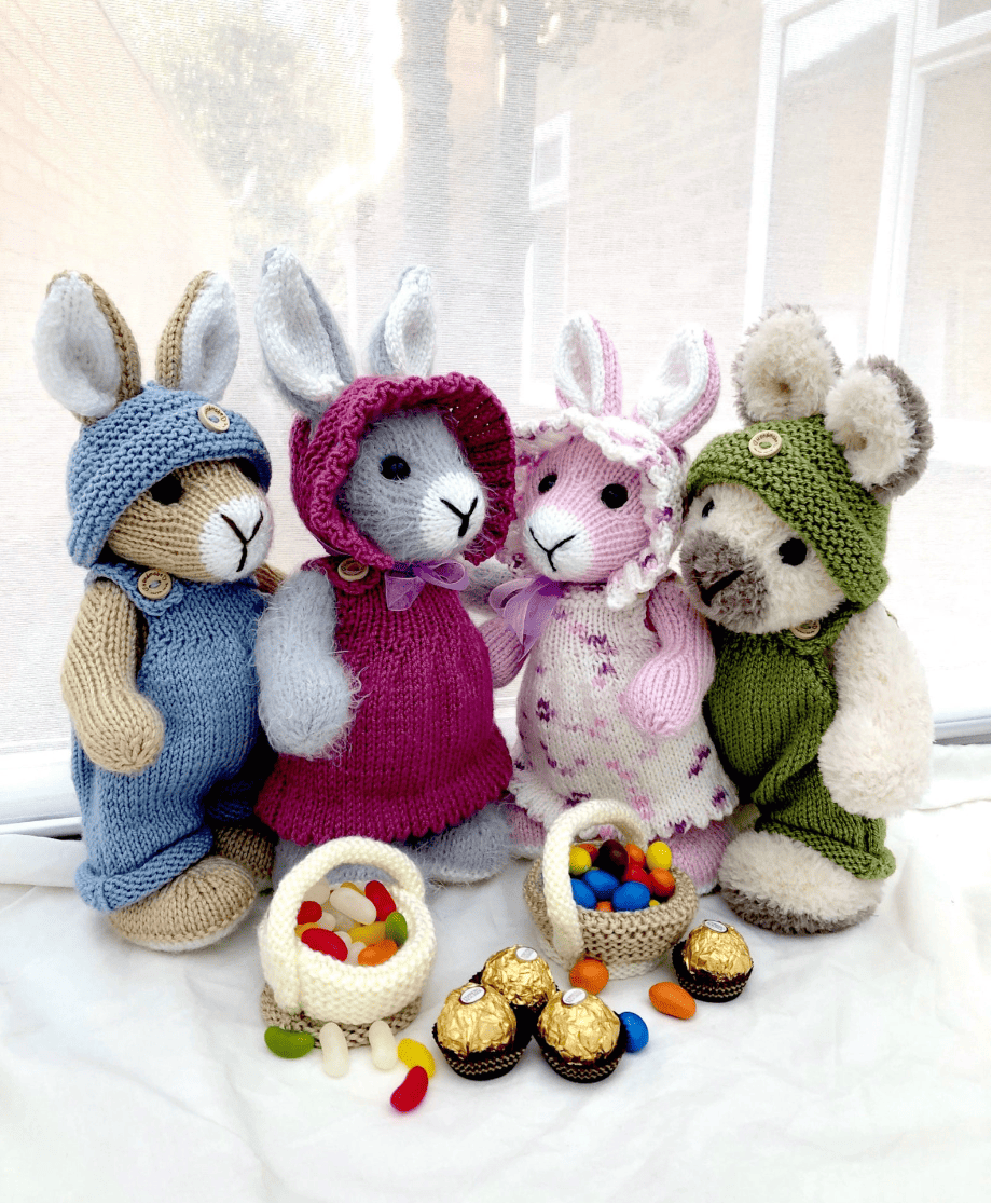 Weekly Friday Finds | 03-08-2024 | Books ~Author News ~ Recipes ~ Crafts ~ Trivia Contest Winner & New Question 18 Elderberry Bunnies knitting pattern FF 03-08-2023