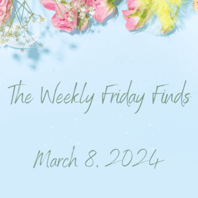 Weekly Friday Finds | 03-08-2024 | Books ~Author News ~ Recipes ~ Crafts ~ Trivia Contest Winner & New Question