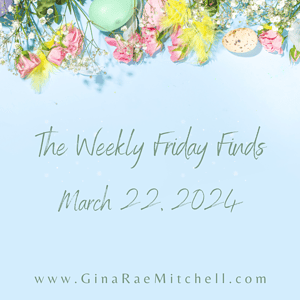 Weekly Friday Finds 03-22-2024 | Books ~Author News ~ Recipes ~ Crafts ~ New Trivia Question